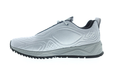 Champion Flex 19 CP100252M Mens Gray Suede Lace Up Low Top Sneakers Shoes