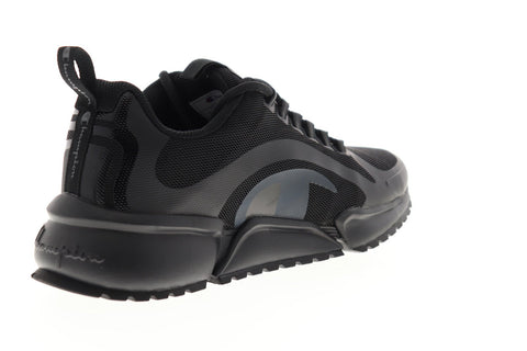 Champion RF Pro Runner CP100392M Mens Black Mesh Lace Up Low Top Sneakers Shoes