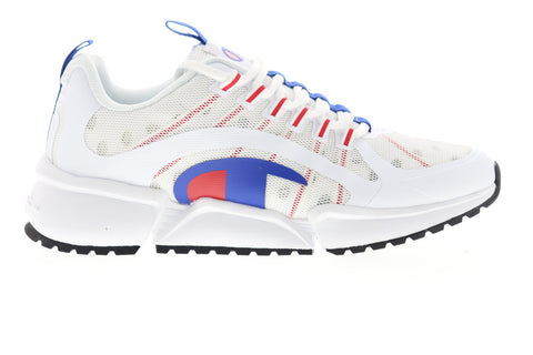 Champion RF Pro Runner CP100393M Mens White Mesh Lace Up Low Top Sneakers Shoes