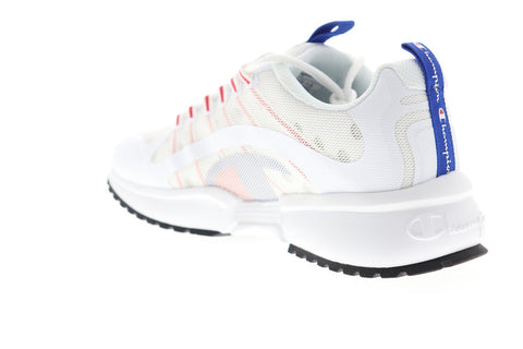 Champion RF Pro Runner CP100393M Mens White Mesh Lace Up Low Top Sneakers Shoes