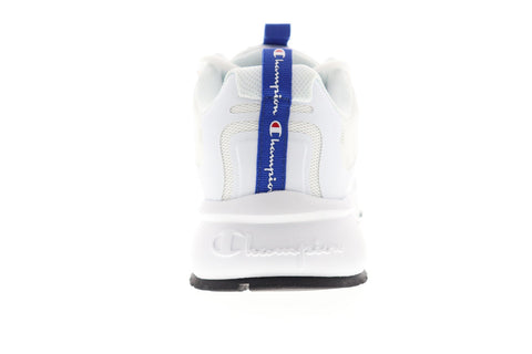 Champion RF Pro Runner CP100393M Mens White Mesh Lace Up Low Top Sneakers Shoes