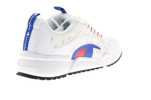 Champion RF Pro Runner CP100393M Mens White Mesh Lace Up Low Top Sneakers Shoes