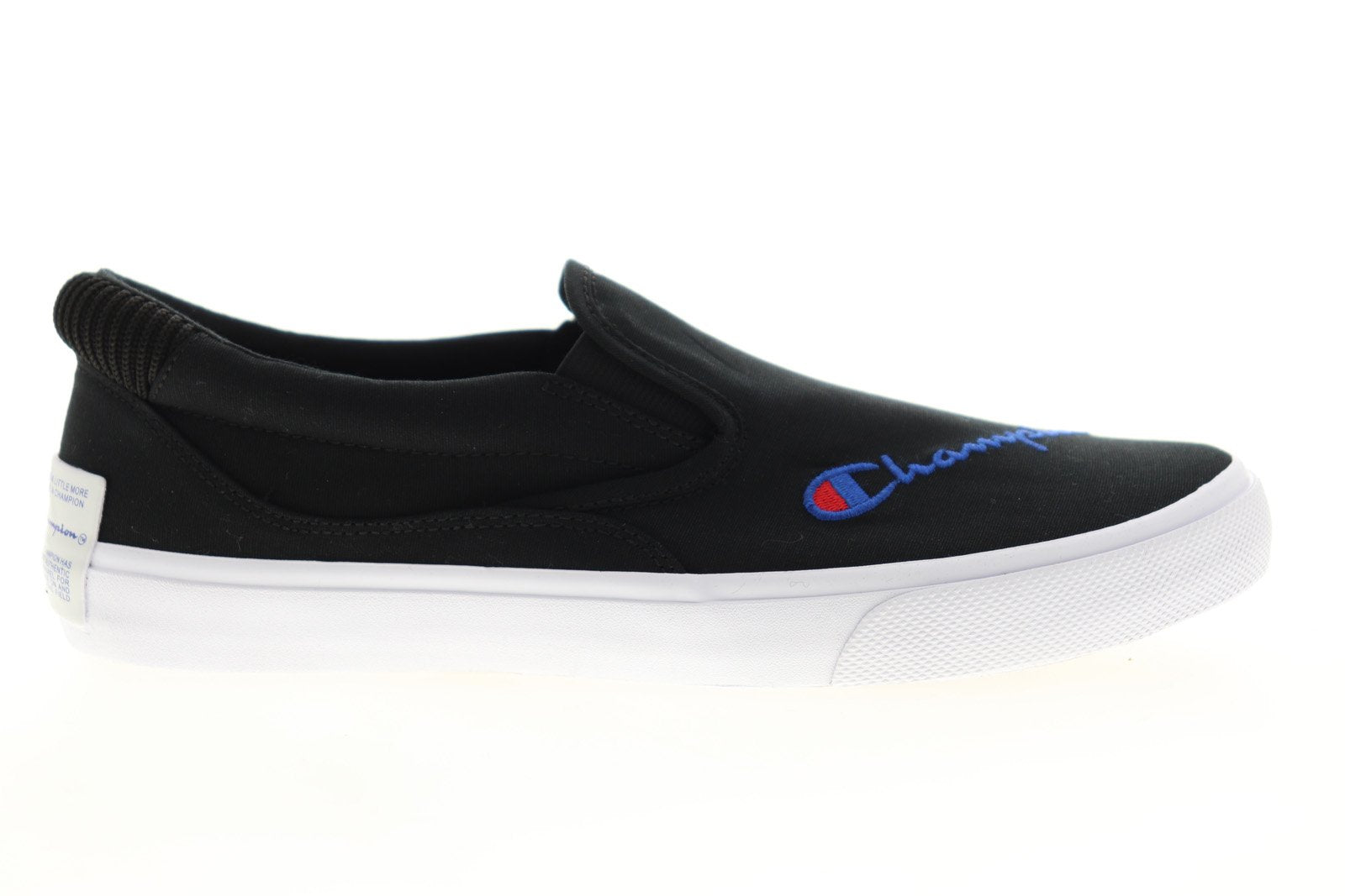 Champion Fringe Slip On CP100557M Mens Black Canvas  display picture 1