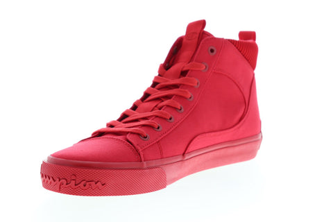 Champion Metro HI CP100562M Mens Red Canvas Lace Up High Top Sneakers Shoes