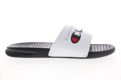 Champion Super Slide More CP100577M Mens White Synthetic Slides Sandals Shoes
