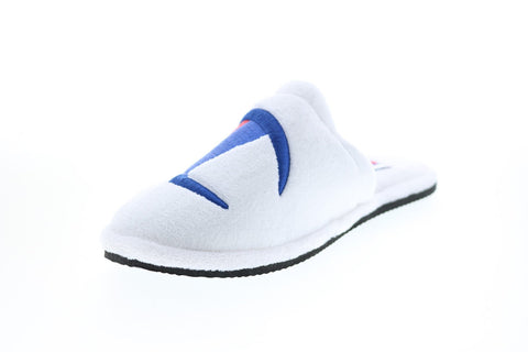 Champion The Sleepover M CP100767M Mens White Canvas Mules Slippers Shoes