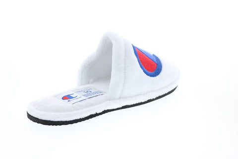 Champion The Sleepover M CP100767M Mens White Canvas Mules Slippers Shoes