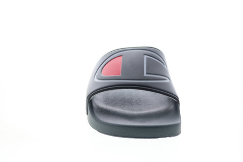 Champion Ipo Split CP101068M Mens Black Synthetic Sandals Slides Shoes