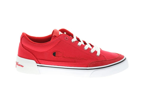 Champion Bandit CP101058M Mens Red Canvas Lifestyle Sneakers Shoes