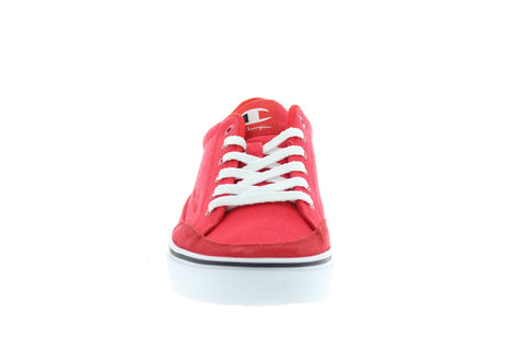 Champion Bandit CP101058M Mens Red Canvas Lifestyle Sneakers Shoes