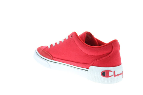 Champion Bandit CP101058M Mens Red Canvas Lifestyle Sneakers Shoes