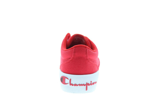 Champion Bandit CP101058M Mens Red Canvas Lifestyle Sneakers Shoes