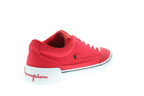 Champion Bandit CP101058M Mens Red Canvas Lifestyle Sneakers Shoes