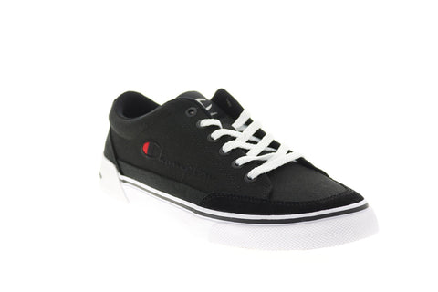 Champion Bandit CP101059M Mens Black Canvas Lifestyle Sneakers Shoes