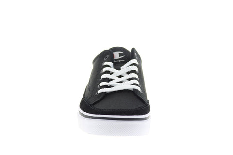 Champion Bandit CP101059M Mens Black Canvas Lifestyle Sneakers Shoes