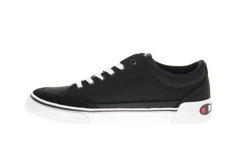 Champion Bandit CP101059M Mens Black Canvas Lifestyle Sneakers Shoes