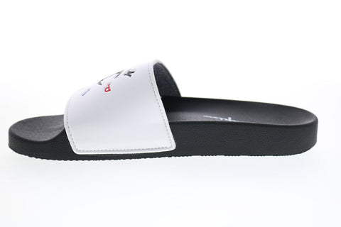 Champion Ipo Circular CP101077M Mens White Synthetic Slides Sandals Shoes
