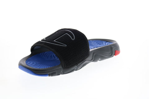 Champion Hyper Catch CP101124M Mens Black Canvas Slides Sandals Shoes