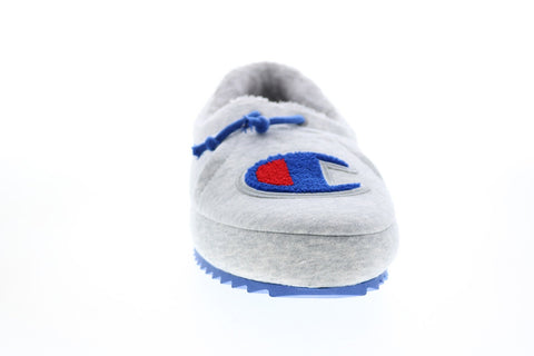 Champion University II Oxford CP101162M Mens Gray Canvas Moccasins Slippers Shoes