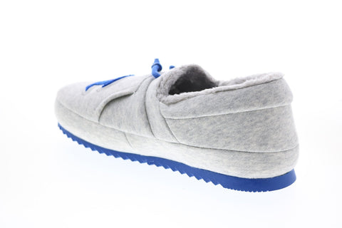 Champion University II Oxford CP101162M Mens Gray Canvas Moccasins Slippers Shoes