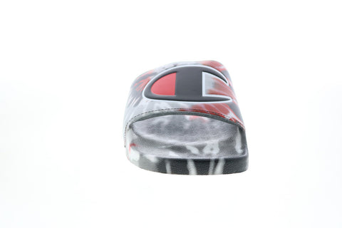 Champion IPO Tie Dye CP101192M Mens Gray Synthetic Slides Sandals Shoes