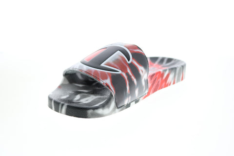 Champion IPO Tie Dye CP101192M Mens Gray Synthetic Slides Sandals Shoes