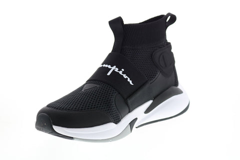 Champion Xg Pro CP101327M Mens Black Mesh Slip On Lifestyle Sneakers Shoes