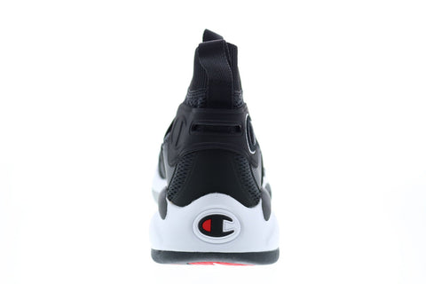 Champion Xg Pro CP101327M Mens Black Mesh Slip On Lifestyle Sneakers Shoes