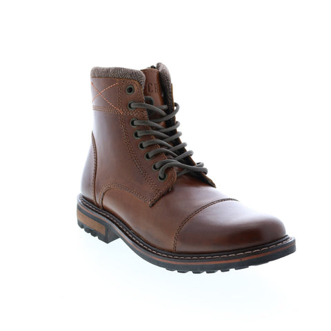 Crevo Camden CV1217-226 Mens Brown Leather Casual Dress Boots