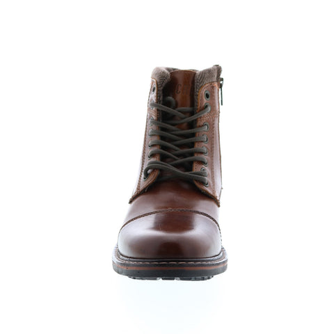 Crevo Camden CV1217-226 Mens Brown Leather Casual Dress Boots