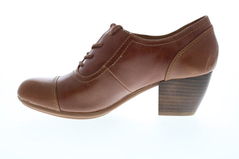 Comfortiva Angelique 4-I Heel CT0006300 Womens Brown Leather Ankle & Booties Boots