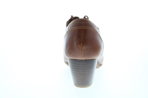 Comfortiva Angelique 4-I Heel CT0006300 Womens Brown Leather Ankle & Booties Boots