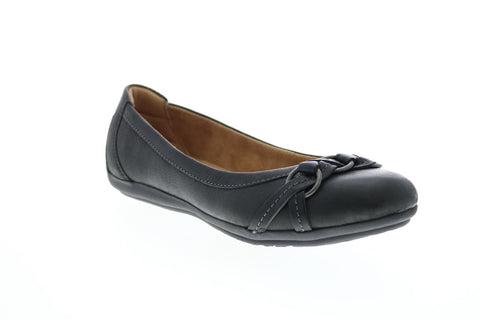 Comfortiva Maloree Flat CT0007801 Womens Black Leather Ballet Flats Shoes
