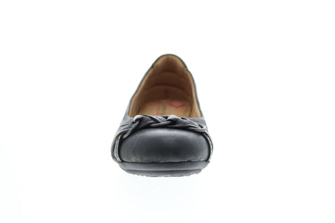 Comfortiva Maloree Flat CT0007801 Womens Black Leather Ballet Flats Shoes