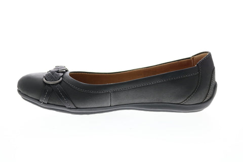 Comfortiva Maloree Flat CT0007801 Womens Black Leather Ballet Flats Shoes