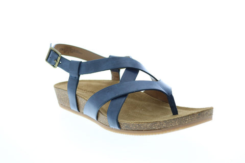 Comfortiva Gamora Sling Thong CT0013407 Womens Blue Strap Flats Shoes