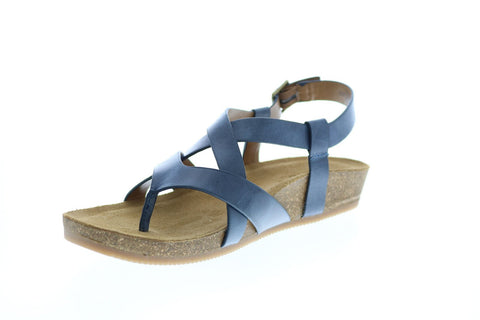 Comfortiva Gamora Sling Thong CT0013407 Womens Blue Strap Flats Shoes