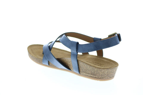 Comfortiva Gamora Sling Thong CT0013407 Womens Blue Strap Flats Shoes