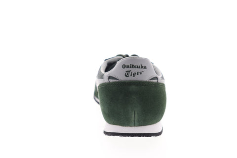 Onitsuka Tiger Serrano D109K-7996 Mens Gray Canvas Low Top Sneakers Shoes