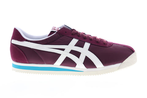 Onitsuka Tiger Tiger Corsair D747N-600 Mens Purple Nylon Low Top Sneakers Shoes