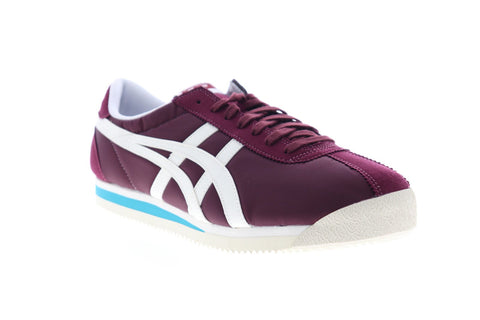 Onitsuka Tiger Tiger Corsair D747N-600 Mens Purple Nylon Low Top Sneakers Shoes