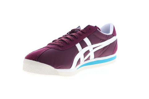Onitsuka Tiger Tiger Corsair D747N-600 Mens Purple Nylon Low Top Sneakers Shoes