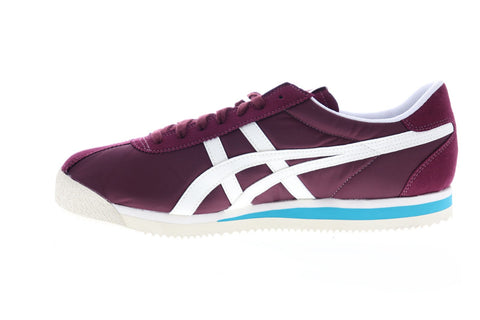 Onitsuka Tiger Tiger Corsair D747N-600 Mens Purple Nylon Low Top Sneakers Shoes