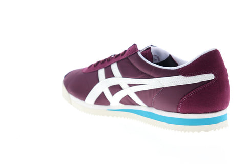 Onitsuka Tiger Tiger Corsair D747N-600 Mens Purple Nylon Low Top Sneakers Shoes