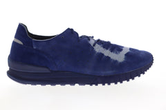 Onitsuka Tiger Samsara Lo D7H0L-4949 Mens Blue Suede Low Top Sneakers Shoes
