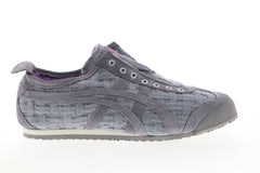 Onitsuka Tiger Mexico 66 D7L8N-9696 Womens Gray Suede Low Top Sneakers Shoes