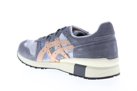 Onitsuka Tiger Tiger Ally D7N1N-4905 Mens Blue Suede Low Top Sneakers Shoes