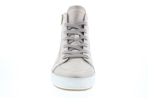 Geox Blomiee D826HA0PVAFC6738 Womens Gray Synthetic Euro Sneakers Shoes