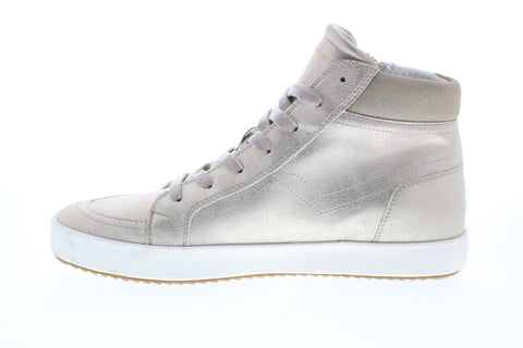 Geox Blomiee D826HA0PVAFC6738 Womens Gray Synthetic Euro Sneakers Shoes