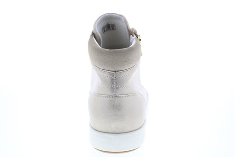 Geox Blomiee D826HA0PVAFC6738 Womens Gray Synthetic Euro Sneakers Shoes